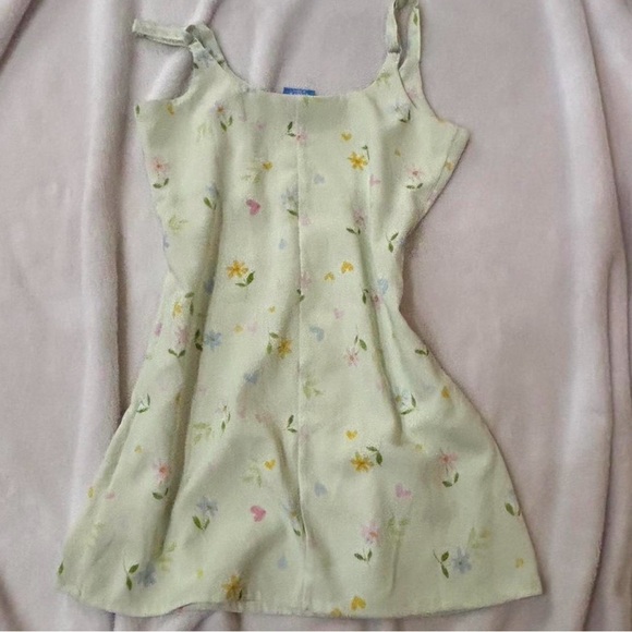 Care Bears Kids Floral Dress - Green - Picture 3 of 8
